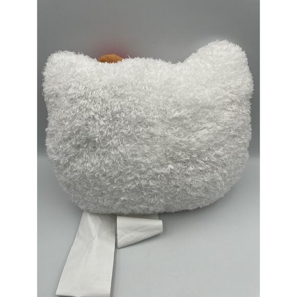 New Hello Kitty 2024 Polka Dot Bow Nogginz Face Plush Pillow - Picture 9 of 9